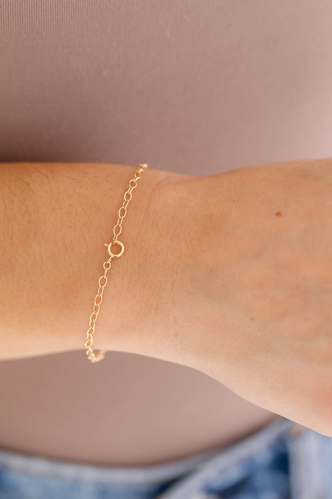 Permanent Gold Chain Bracelet